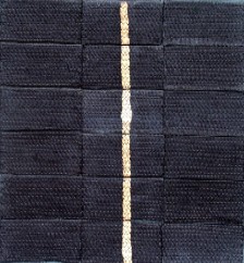 Violet blue handkerchiefs with white line 1978